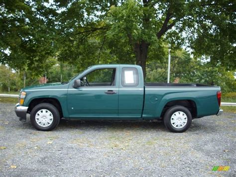 2006 Woodland Green Gmc Canyon Work Truck Extended Cab 18851286 Photo