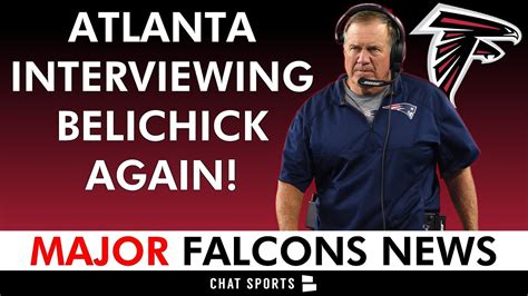 Falcons Expected To Hire Bill Belichick After Getting 2nd Interview Per