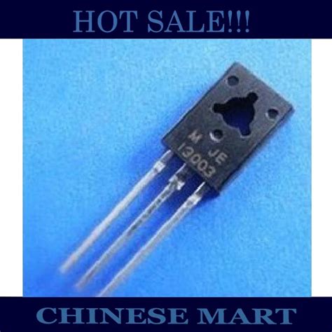 100pcslot Mje13003 E13003 2 E13003 To 126 Transistor 13003 400v 15a