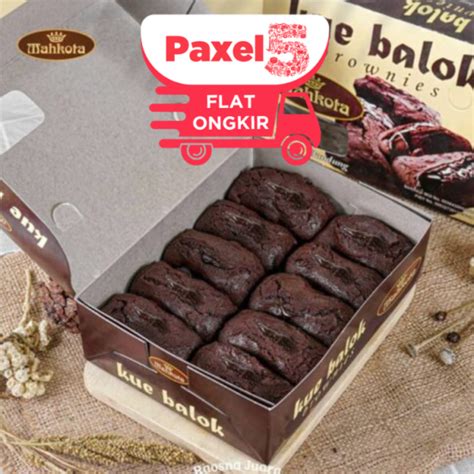 Order Online Kue Balok Brownies Mahkota PaxelMarket