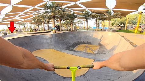 First Look At Dubai Paradise Skatepark 2020 Youtube