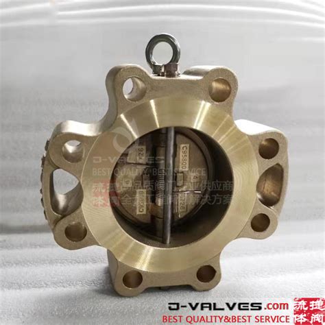 Inch Lb Bronze C Lug Type Double Disc Swing Check Valve