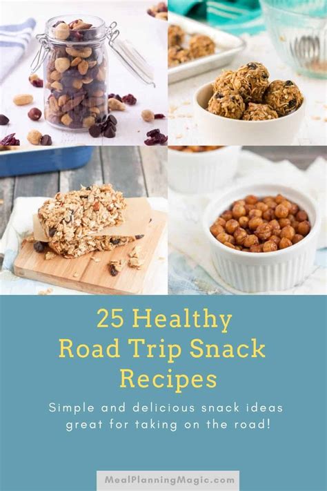 25 Healthy Road Trip Food Recipes Meal Planning Magic