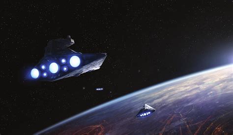 Lando Calrissian And His Companions Must Sneak Past The Imperial Fleet