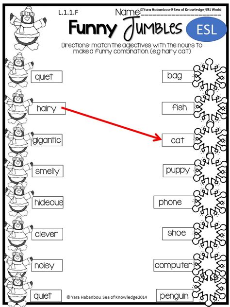 10 Free Grammar Cut And Paste Worksheets Pdf Files For First Grade