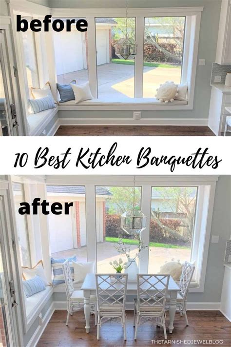 10 Best Kitchen Banquettes Thetarnishedjewelblog Banquette Seating In