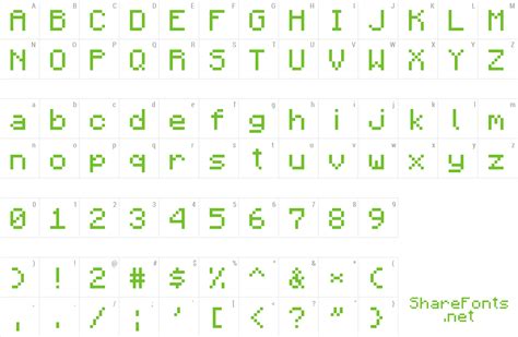 Mojang Font | wfonts.com - download free