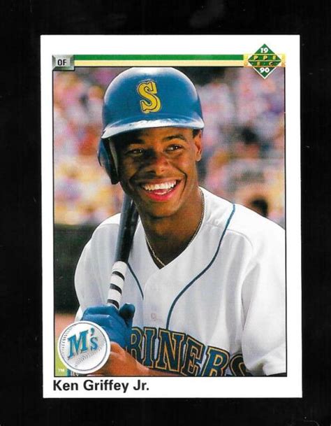 1990 UPPER DECK Baseball Card 156 Ken Griffey Jr MARINERS EBay