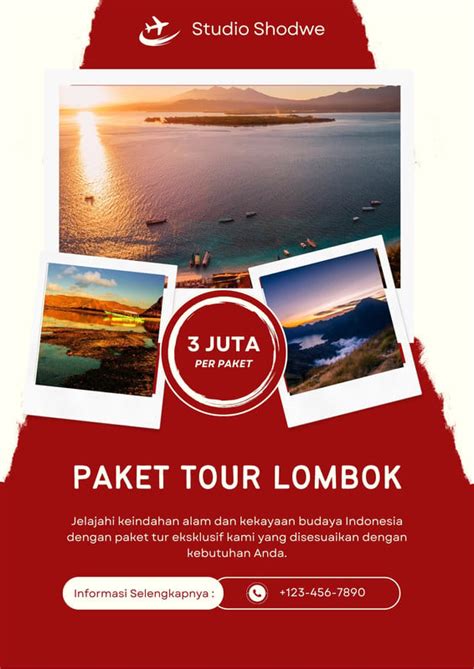 Halaman 5 Gratis Contoh Poster Wisata Online Keren Canva