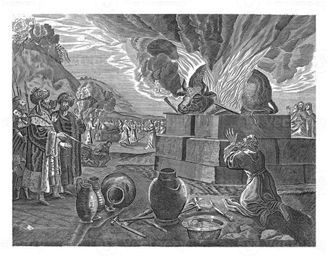Elijah And The Prophets Of Baal 40118516 Stock Photo At Vecteezy