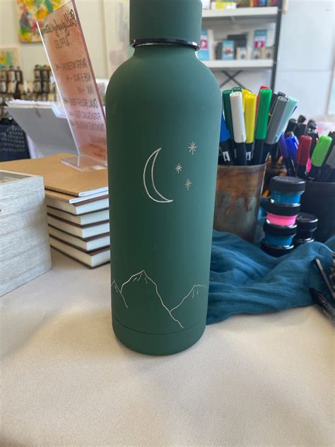 Custom Engraved Water Bottles Personalized Stainless Steel Hydration In