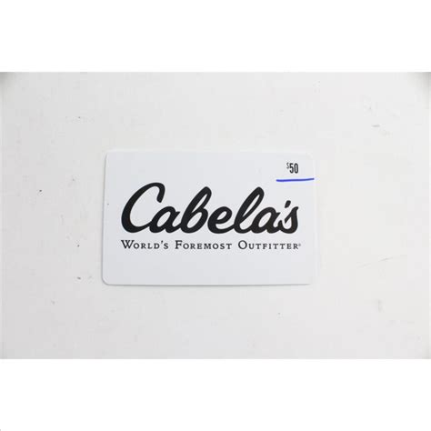 Cabela's Gift Card, $50.00 | Property Room