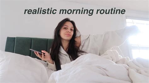 My Realistic Morning Routine YouTube