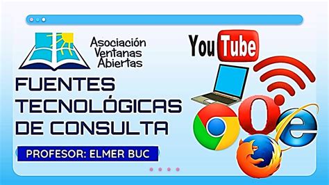 Fuentes Tecnológicas de Consulta Sexto Primaria YouTube