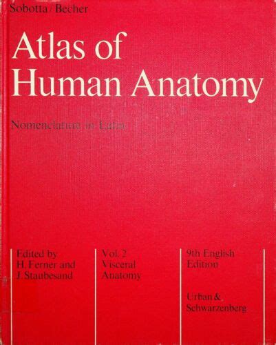 Atlas Of Human Anatomy Volume 2 Visceral Anatomy Sobotta 1975