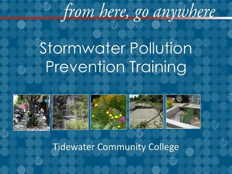 Ppt Stormwater Pollution Prevention Training Powerpoint Presentation