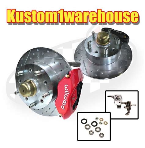 Wilwood Vw Inch Dropped Lowered Spindle Disc Brake Kit On For