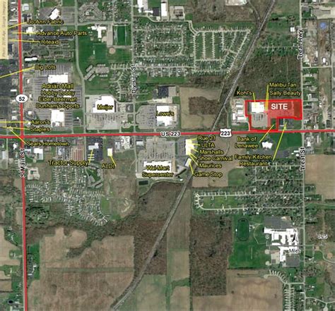 Retail Space Available │ Adrian Michigan Land