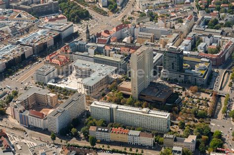 Luftaufnahme Leipzig Neubau Des Verwaltungsgeb Ude Des