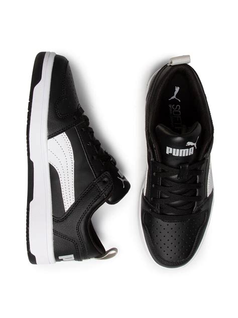 Sneakersy Puma Rebound Layup Lo Sl Jr 370490 02 Czarny Eobuwie Pl