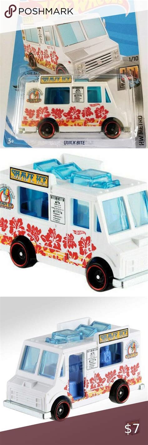 Hot Wheels Quick Bite Metro White