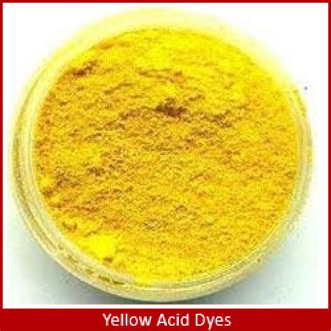 Yellow Acid Dyes Acid Dyes Yellow Acid Dyes Manufacturer