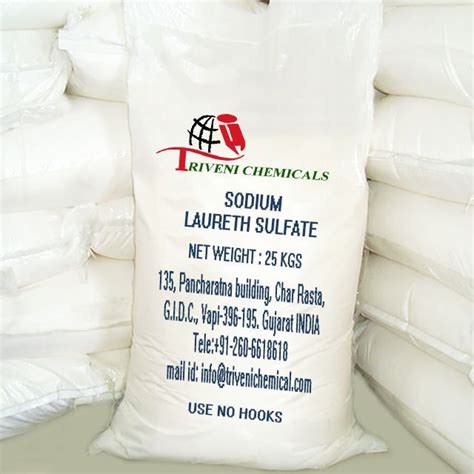 Solid Sodium Laureth Sulfate, 25 Kg at best price in Vapi | ID: 1711345248