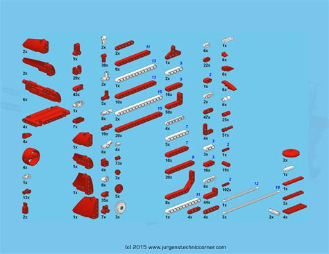 Manitou Telehandler Building Instructions – Jurgens Technic Corner
