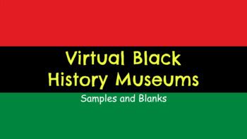 Virtual Black History Museums: Free Version by SJW Lessons | TPT