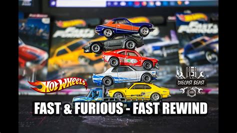 HOT WHEELS PREMIUM FAST FURIOUS FAST REWIND SET 2019 YouTube