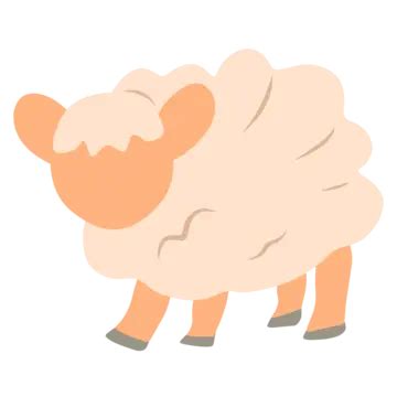 Sheep Cartoon Vector For Eid Al Adha Element Sheep Cartoon Sheep