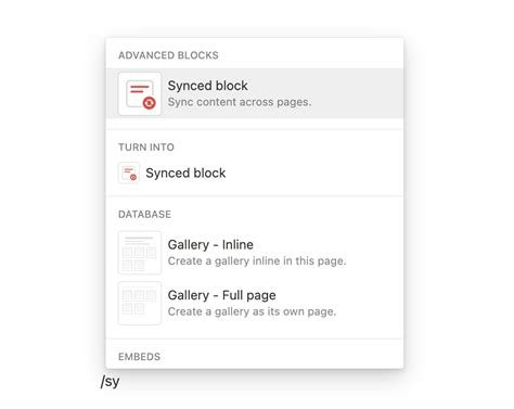 How To Use Notions Synced Block — Red Gregory