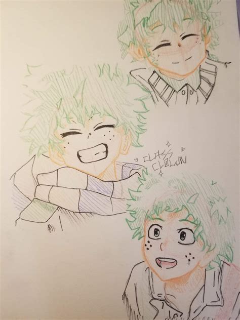 Deku Sketches | My Hero Academia Amino