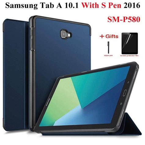 Smart Pu Leather Case For Samsung Galaxy Tab A A6 With S Pen 101 2016