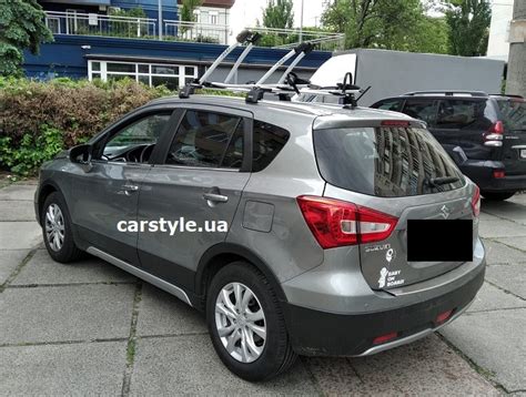 Багажник Turtle Air2 и крепление Aguri Acuda на Suzuki SX4 | Купить в ...