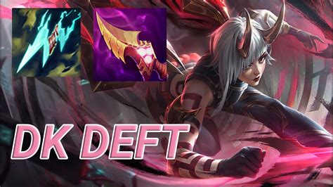 DK Deft Kai Sa ADC VS Kalista KR Challenger Patch 13 13 YouTube