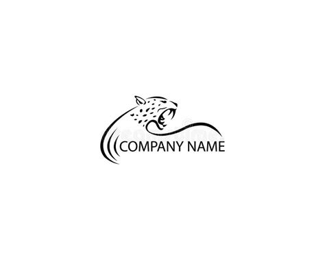 Creative Modern Leopard Logo Icon Design Stock Vector Illustration Of