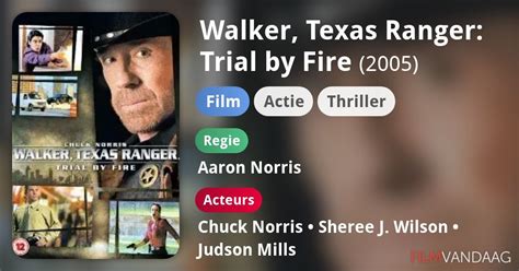 Walker Texas Ranger Trial By Fire Film Filmvandaag Nl