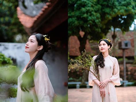 Thu Hoài cùng dàn hot girl bóng chuyền mặc áo dài xinh tươi đốn tim