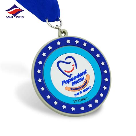 Longzhiyu 13 Years Rubber Medals Supplier Make Your Own Silicon Medals