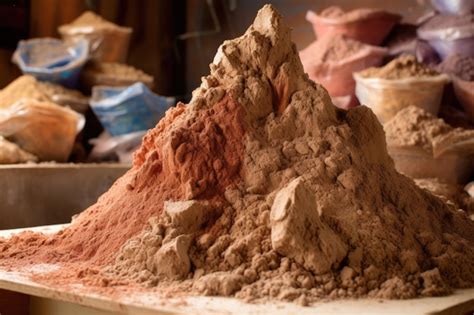 Premium Photo Raw Clay Material In A Pile Ready For Shaping