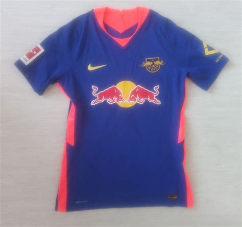 Red Bull Leipzig Away Football Shirt Sponsored By Red Bull