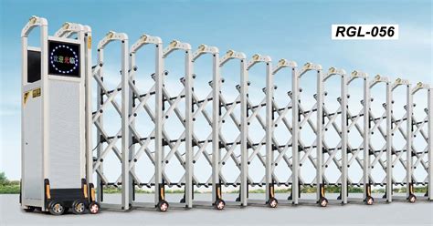 China Compound Wall Factory Gate Design Flexible Automatic Retractable