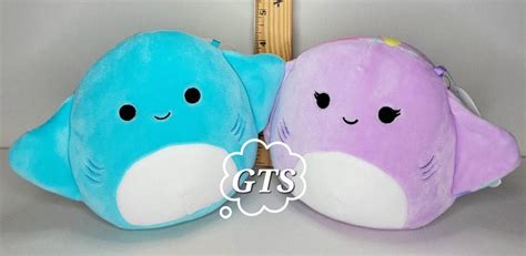 Squishmallow 5 Aziza Maggie Stingray 2 Pc Sea Life Plush