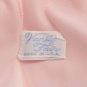 Vintage Vanity Fair Nightgown Super Soft Nylon Sz 34 Long Baby Pink Lingerie USA Etsy