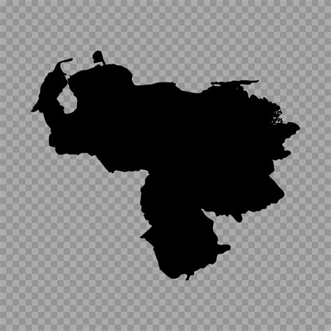 Transparent Background Venezuela Simple map 25845190 Vector Art at Vecteezy