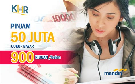 Pinjam KUR Bank Mandiri Rp50 Juta Cukup Bayar Rp900 Ribuan Per Bulan