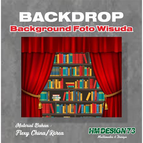 Jual Banner Spanduk Background Wisuda Paud Sd Tk Smp Sma Ukuran 15