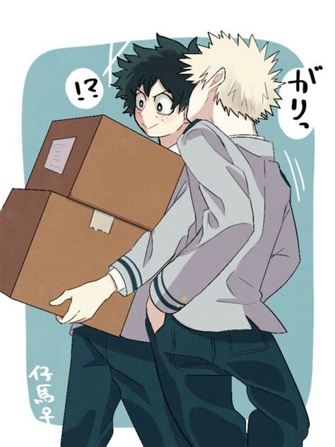 Katsuki Bakugou X Izuku Midoriya Katsudeku Bakudeku 勝デク 13 Anime Boku No Hero Academia