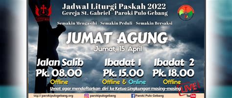 Ibadat Jumat Agung 15 April 2022 Paroki Pulo Gebang KAJ